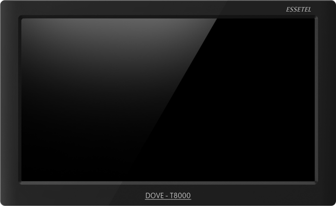 DOVE-T8000 OBE 단말기 전면